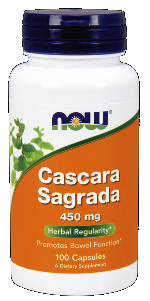 Cascara Sagrada 450 mg (100 Caps) NOW Foods